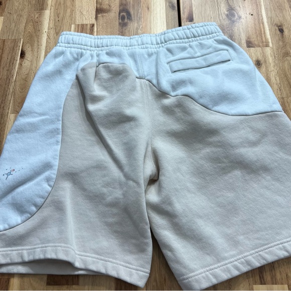 Nike Men's Athletic Shorts - Cream and White - Picture 4 of 5